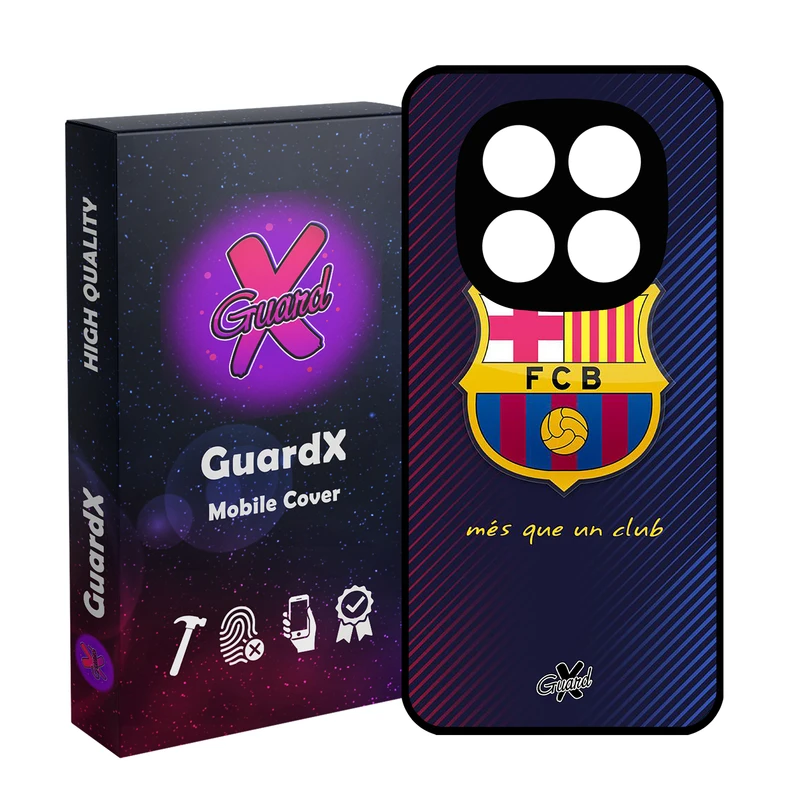 کاور گارد ایکس طرح Barcelona مدل 10058 مناسب برای گوشی موبایل شیائومی Redmi Note 14 Pro 4G