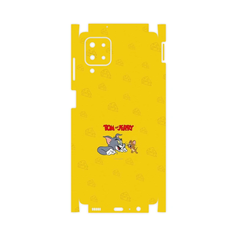 برچسب پوششی ماهوت مدل Tom and Jerry-FullSkin مناسب برای گوشی موبایل سامسونگ Galaxy F12