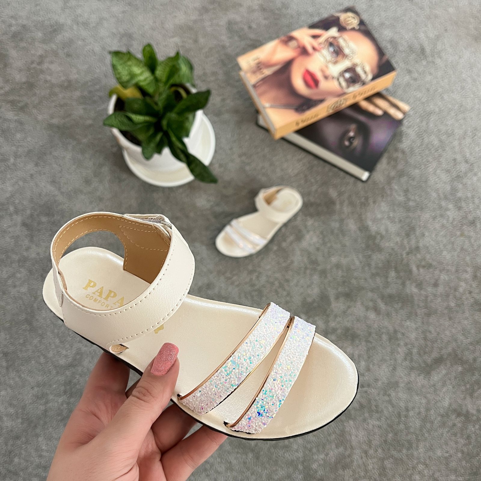 صندل دخترانه پاپا مدل WH.3500 -  - 6