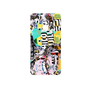MAHOOT Collage of Teared Paper Cover Sticker for Samsung Galaxy A8 2018
