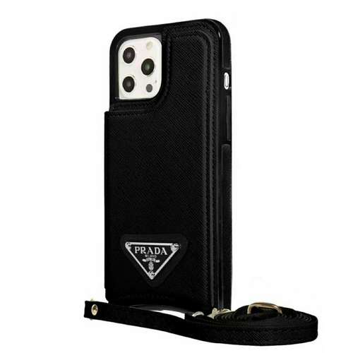 کاور پرادا مدل 360 مناسب برای گوشی موبایل اپل IPHONE 14PRO MAX به همراه بند