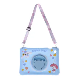 کاور مدل ملودی و ابری مناسب برای تبلت سامسونگ Galaxy Tab A9 X115 8.7inch به همراه بند آویز 