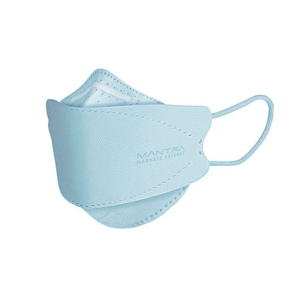 ماسک تنفسی مانترا مدل سه بعدی پنج لایه بسته ۲۵ عددی