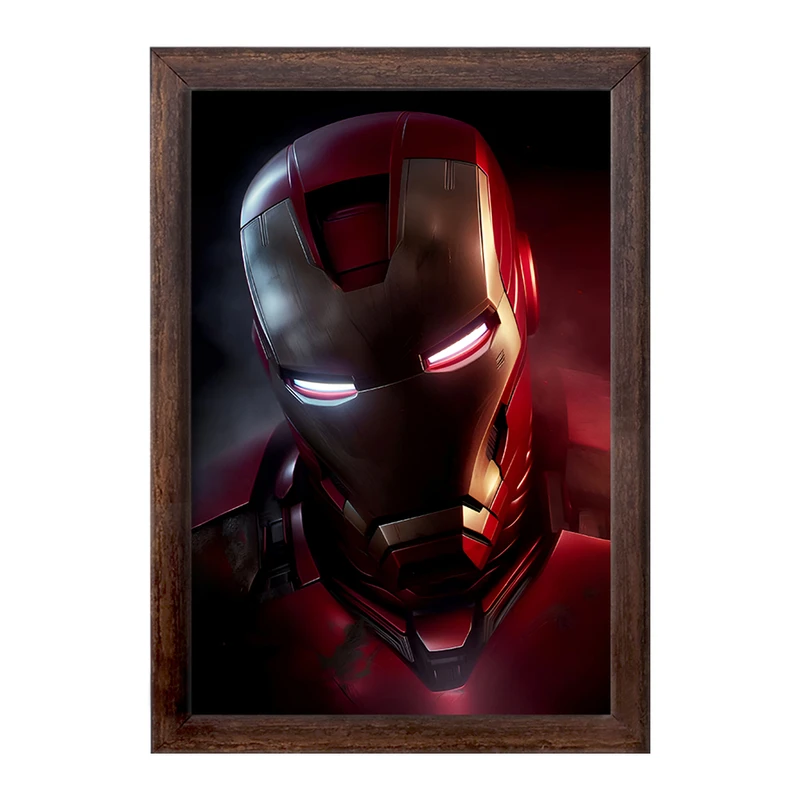 تابلو خندالو طرح مرد آهنی مارول (Marvel) کد F9158