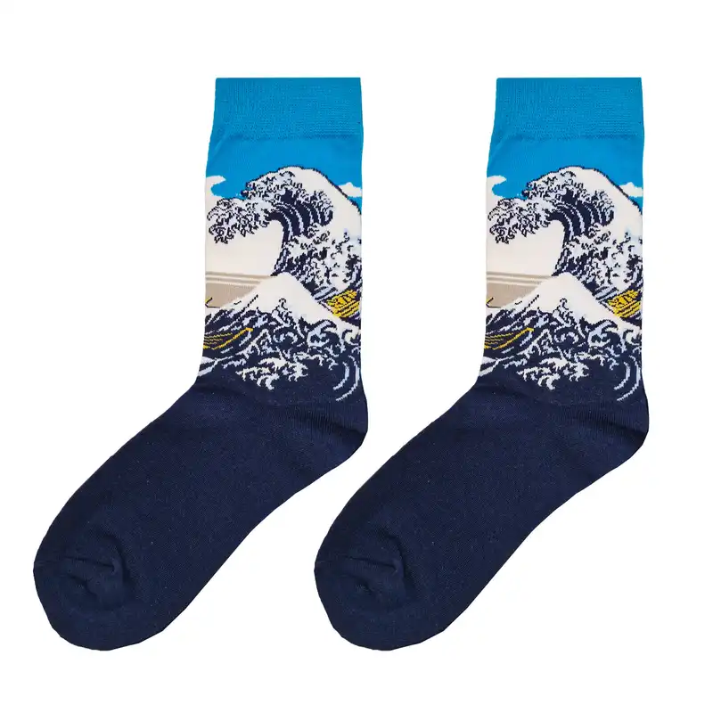 جوراب ساق بلند بچگانه شین مدل SEP-ART02 مجموعه 5  عددی