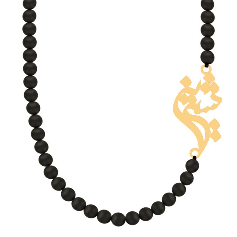 گردنبند طلا 18 عیار زنانه کرابو طرح شیرین مدل Kr72219