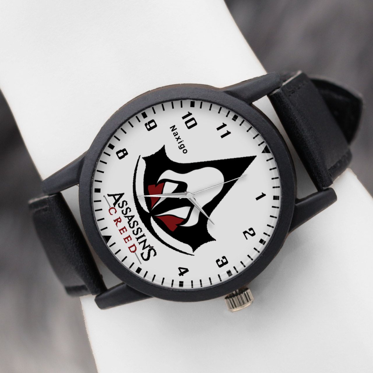 ساعت مچی عقربه ای ناکسیگو مدل بازی Assassin Creed کد LF6750 -  - 5