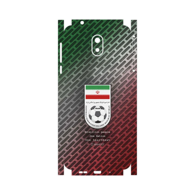 برچسب پوششی ماهوت مدل Iran-National-Football-Team-FullSkin مناسب برای گوشی موبایل نوکیا 3.1