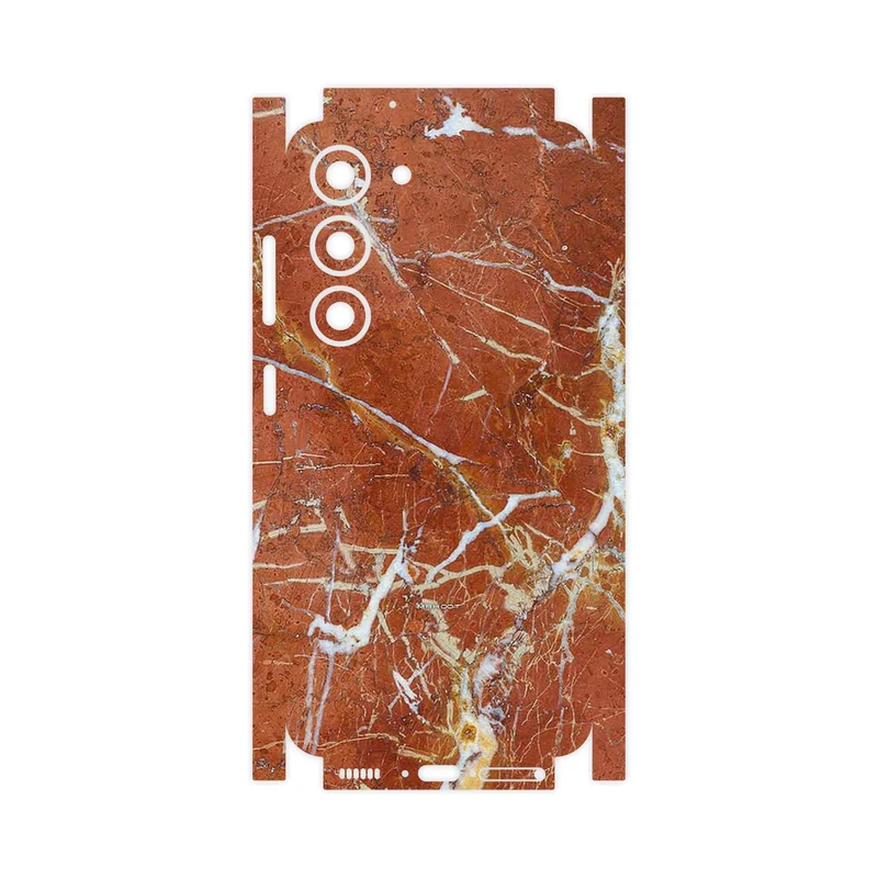 برچسب پوششی ماهوت مدل Red Marble-FullSkin مناسب برای گوشی موبایل سامسونگ Galaxy S23