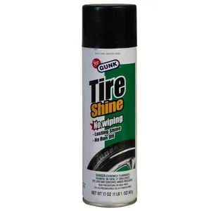 اسپری تمیز کننده لاستیک خودرو گانک مدل WT حجم 481 گرم