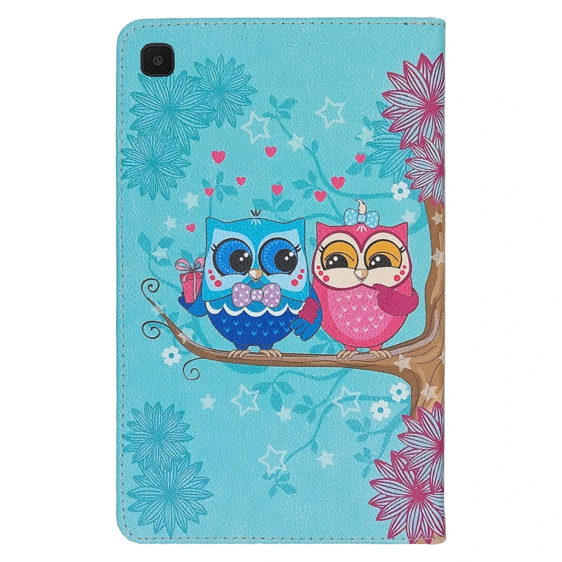 کیف کلاسوری مدل جغد کد TB351 مناسب برای تبلت سامسونگ Galaxy Tab A7 Lite / T225