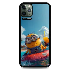 AKAM AMC-WA11PROMAX-MINIONS5 Cover For Apple iPhone 11 Pro Max