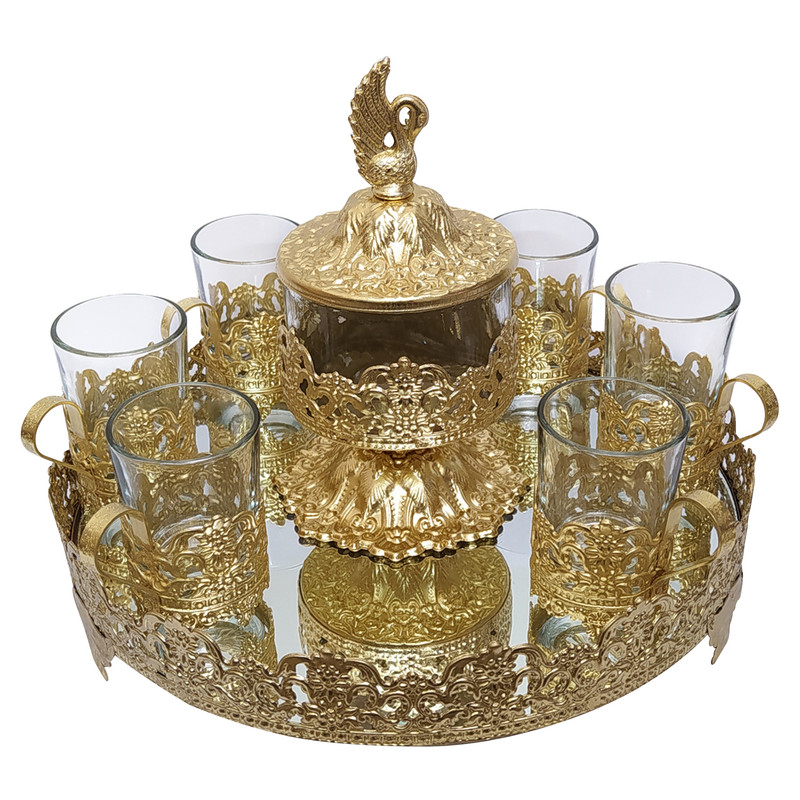 سرویس چای خوری 8 پارچه مدل SB400