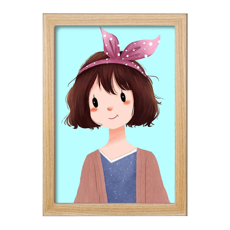 تابلو خندالو مدل دخترانه فانتزی کد 25752