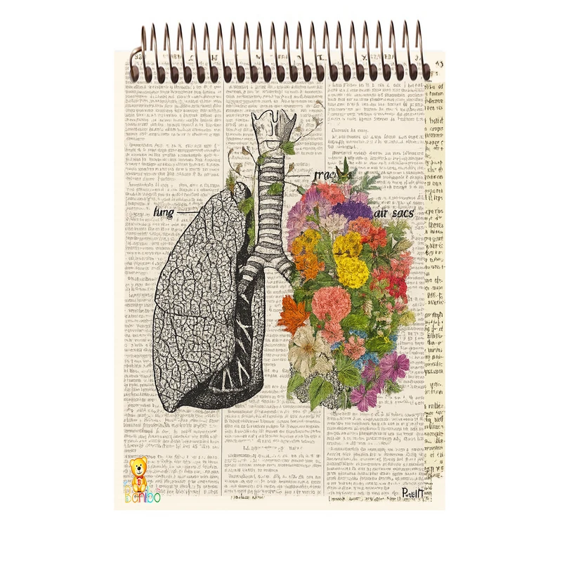 دفتر شطرنجی 100 برگ بانیبو مدل پزشکی کد 2776