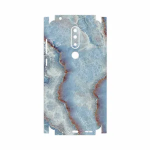 MAHOOT Blue Ocean Marble-FullSkin Cover Sticker for Nokia 5.1 Plus