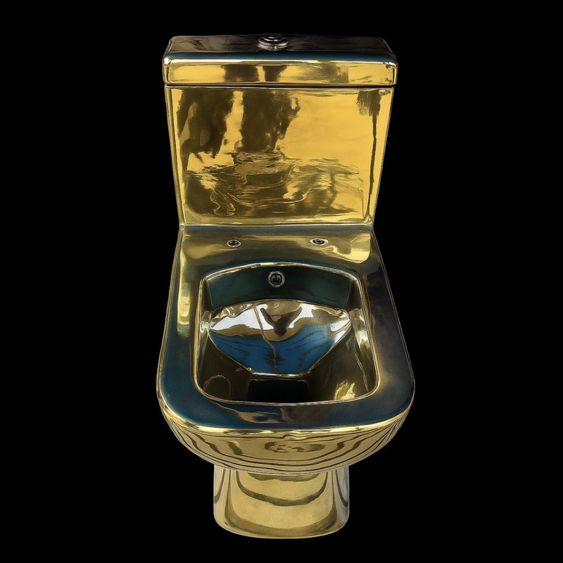 توالت فرنگی دو زمانه گاتریا مدل 004