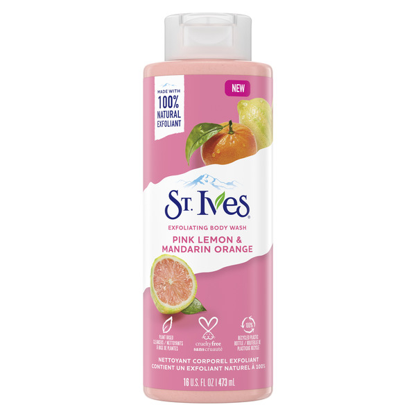 ژل شستشو بدن اس تی.ایوز مدل Pink Lemon & Mandarian Orange حجم 473 میلی لیتر