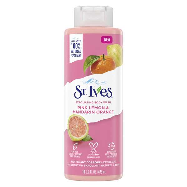 ژل شستشو بدن اس تی.ایوز مدل Pink Lemon & Mandarian Orange حجم 473 میلی لیتر