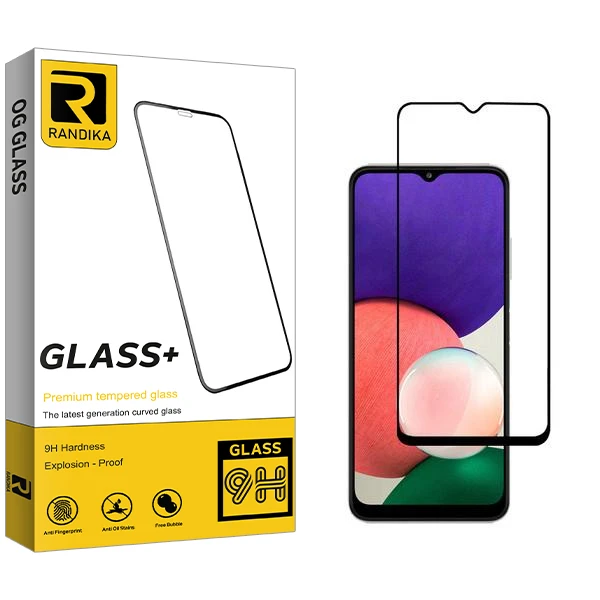 محافظ صفحه نمایش سرامیکی راندیکا مدل RK مناسب برای گوشی موبایل سامسونگ Galaxy A22