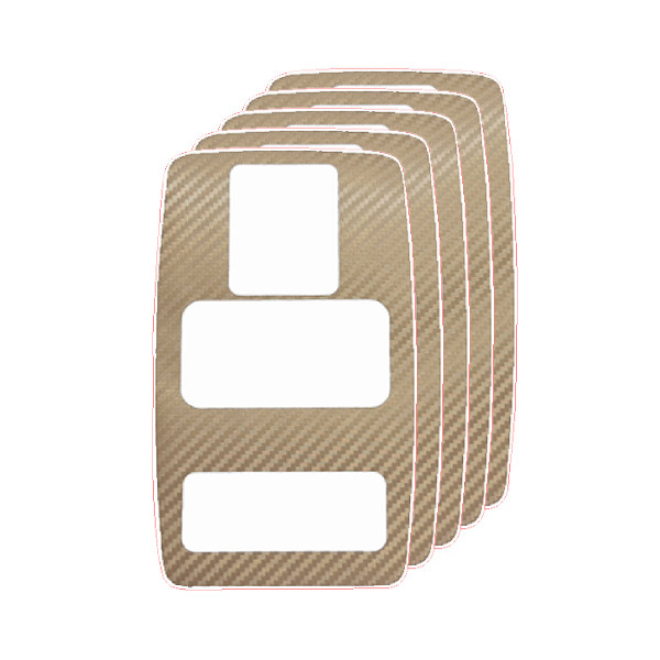 برچسب قاب چراغ سقفی خودرو کد 10791D مناسب برای سمند سورن بسته 5 عددی
