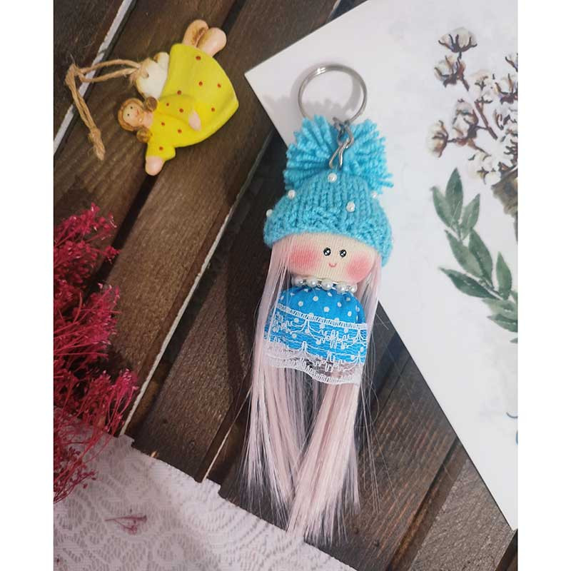 آویز عروسکی مدل فندقی کد 015