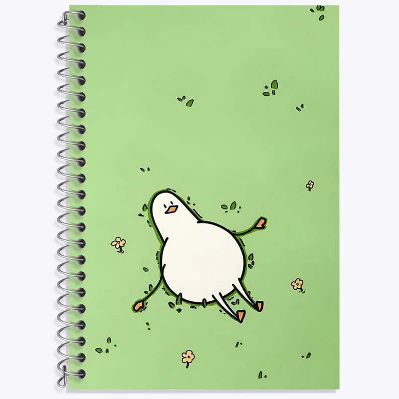 دفتر نت موسیقی 50 برگ خندالو طرح اردک خنگ کد N3529