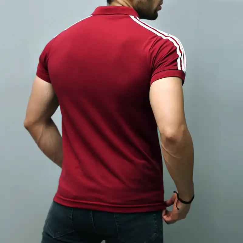 پولوشرت آستین کوتاه ورزشی مردانه سارزی مدل POL_ZS_gh.r.m.z