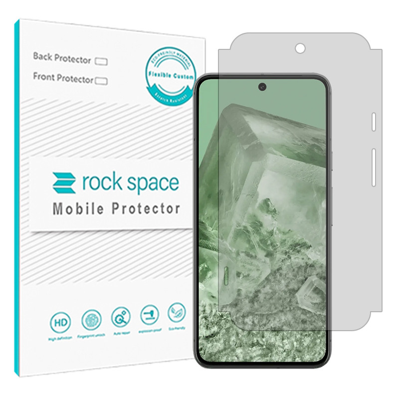 محافظ صفحه نمایش شفاف راک اسپیس مدل Resistant مناسب برای گوشی موبایل گوگل Pixel 8