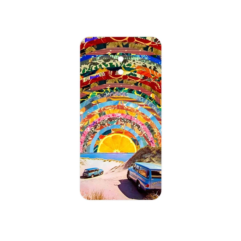 برچسب پوششی ماهوت مدل Collage of Orange Sky مناسب برای گوشی موبایل میزو M5