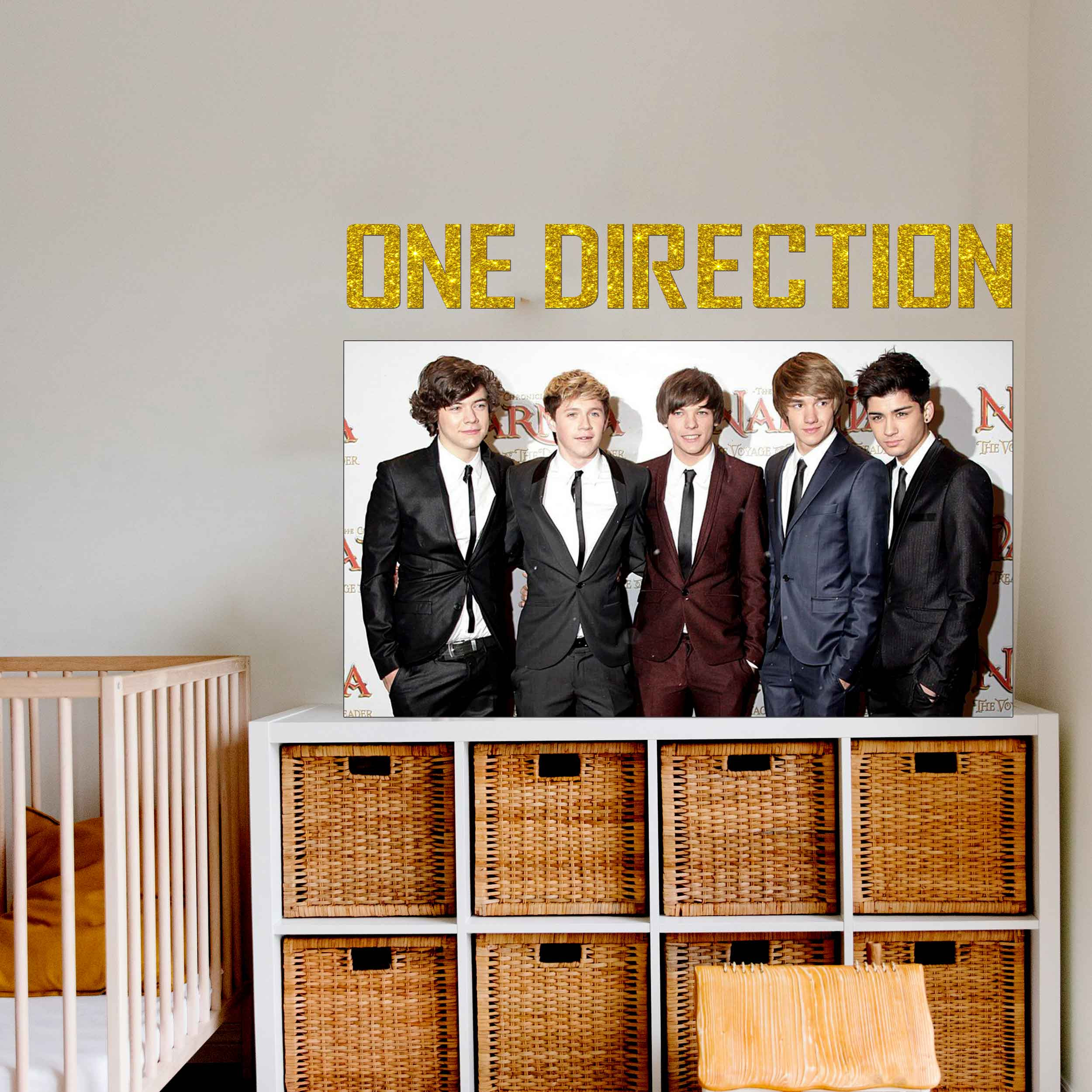 تابلو راهنما آژنگ طرح حروف دکوراتیو I لاتین کد -693