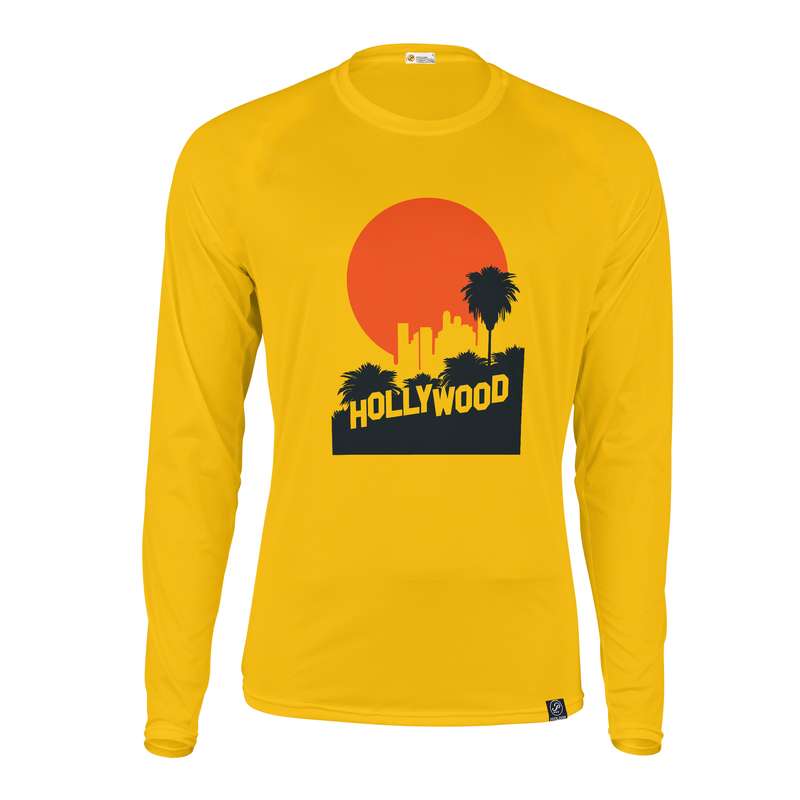 تیشرت آستین بلند مردانه پاتیلوک مدل Hollywood کد 331457
