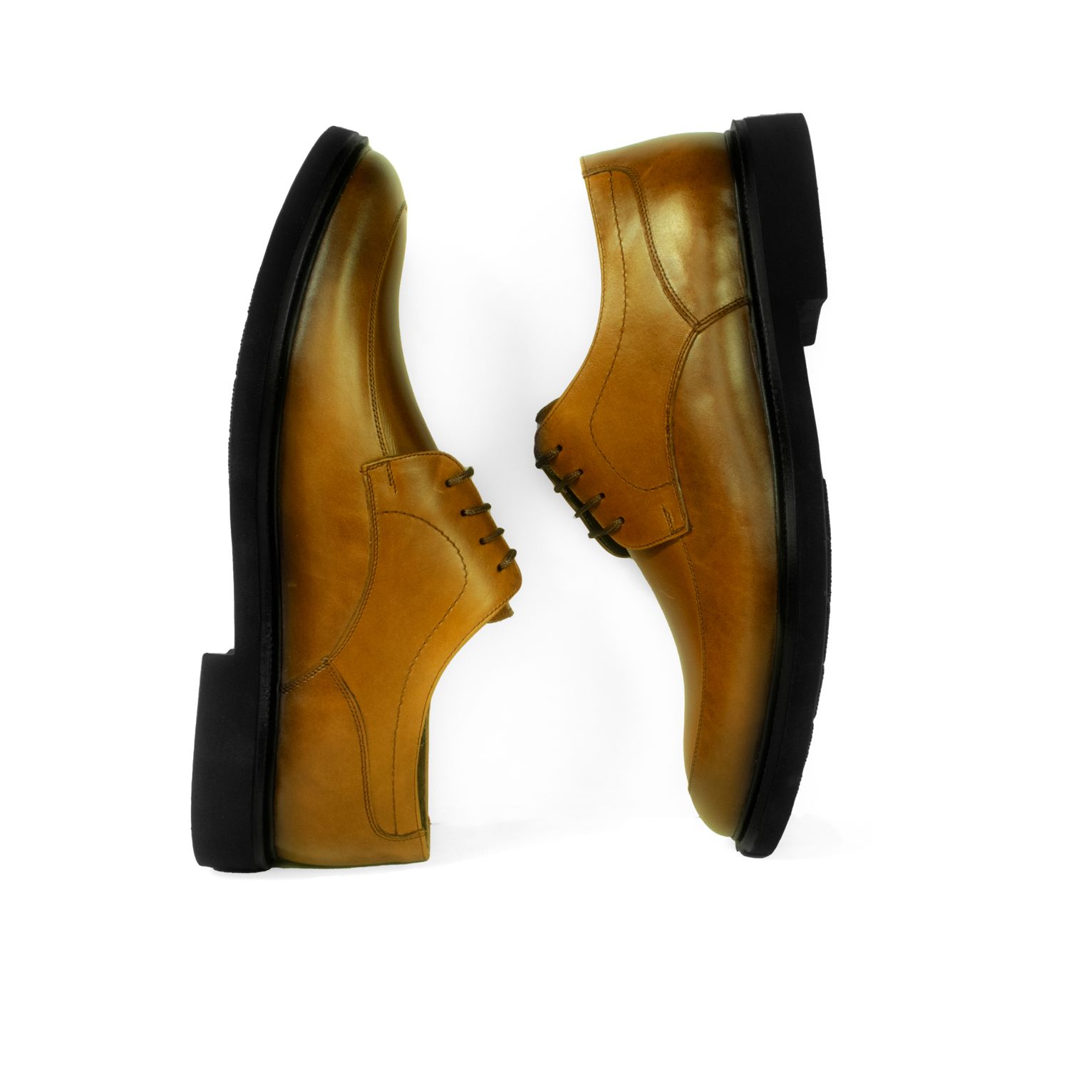 کفش مردانه چرم عطارد مدل چرم طبیعی کد SH127 -  - 5