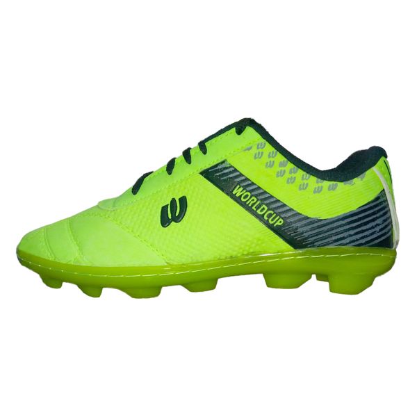 کفش فوتبال مردانه مدل چمنی 002 رنگ سبز فسفری