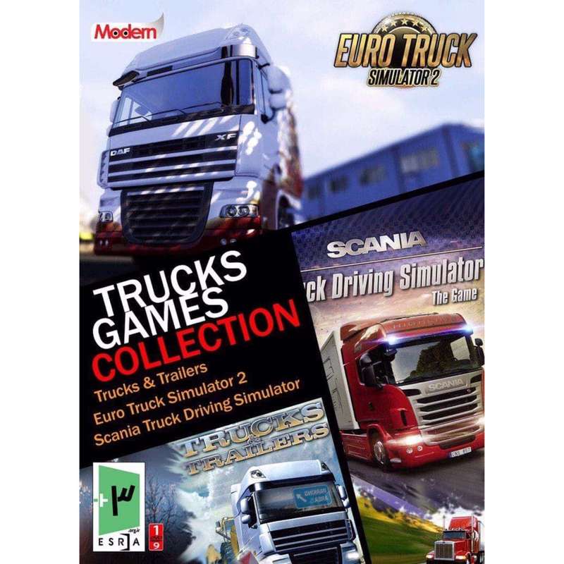 مجموعه بازی Trucks Games collection مخصوص PC