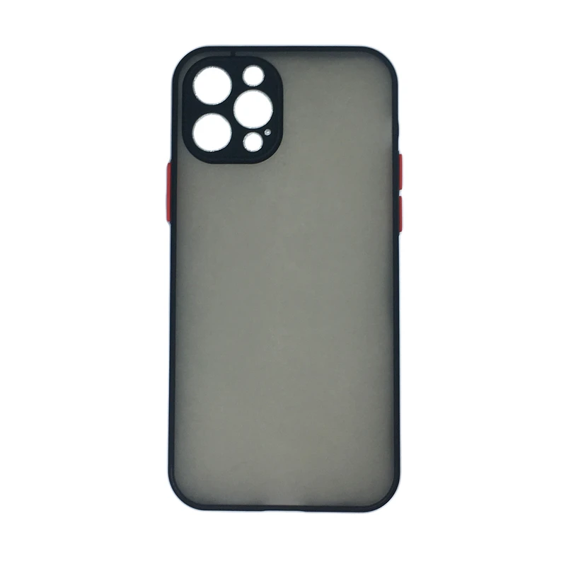 کاور مدل سیلیکونی محافظ لنز دار مناسب برای گوشی موبایل اپل iphone 12 pro 