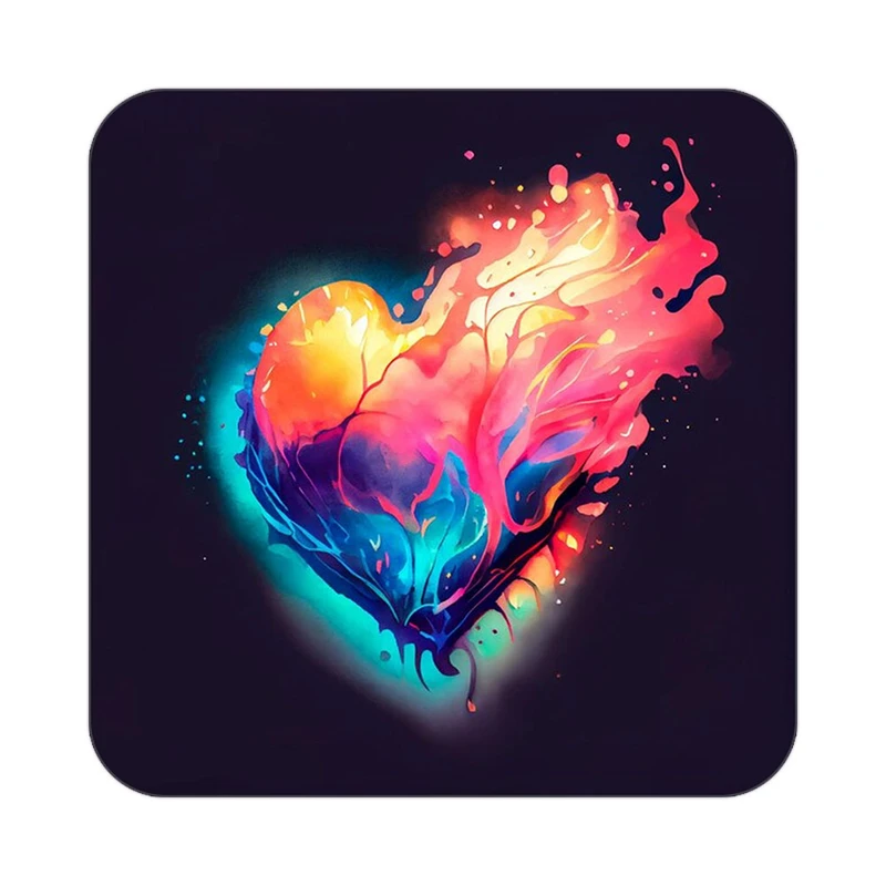 زیر لیوانی کاکتی مدل عاشقانه کد mp12988