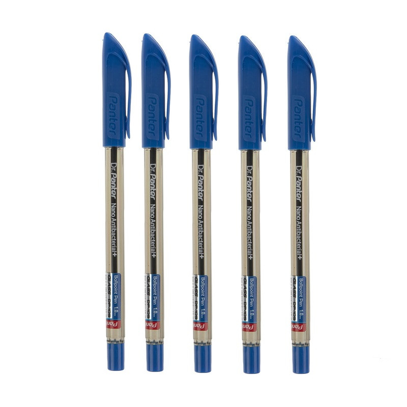 خودکار پنتر مدل فوق روان نانو آنتی باکتریال کد DP-105-1 بسته 5 عددی