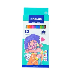 مداد رنگی 12 رنگ پیکاسو مدل D-12 کد 227