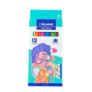 مداد رنگی 12 رنگ پیکاسو مدل D-12 کد 227