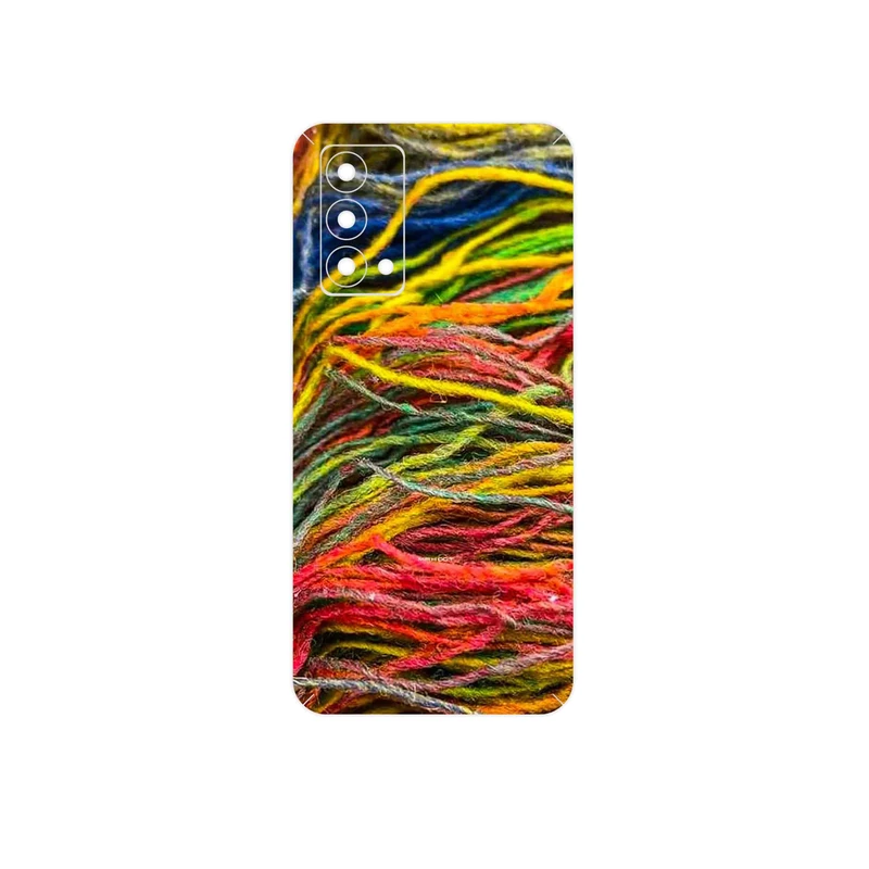 برچسب پوششی ماهوت مدل Fabric Texture 9 مناسب برای گوشی موبایل ریلمی GT Master