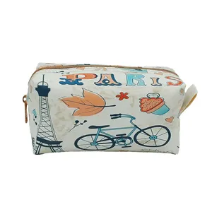 کیف لوازم آرایش زنانه مدل مکعبی پاریس 1