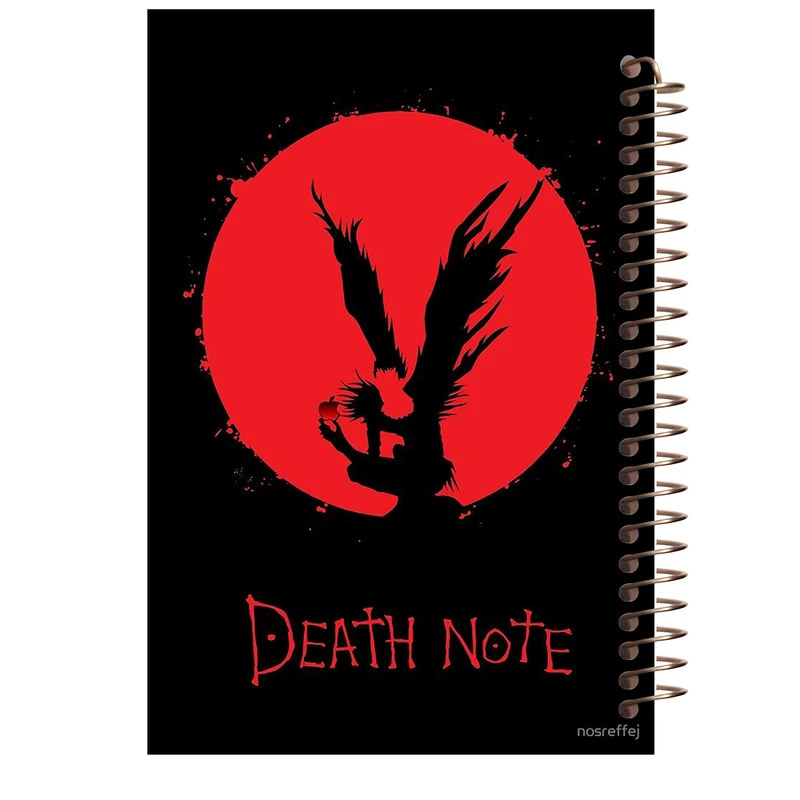 دفتر مشق 60 برگ طرح انیمه Death Note کد M134