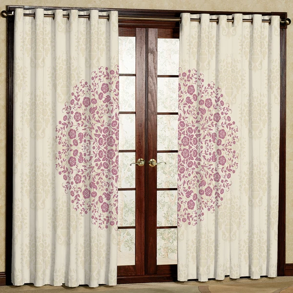 پرده پانچی کد 5669 سایز 280x140 سانتی متر