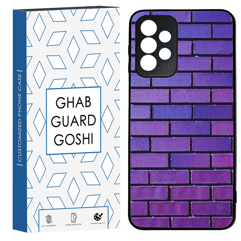 کاور قاب گارد گوشی طرح دیوار آجری کد TPU-255 مناسب برای گوشی موبایل سامسونگ Galaxy A73