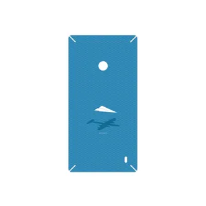 MAHOOT Minimal Paper Airplane Cover Sticker for Nokia Lumia 520