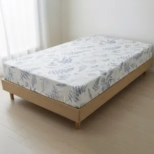 ملحفه آدنو مدل پیچک کد FI23 دونفره سایز 180x200 سانتی متر