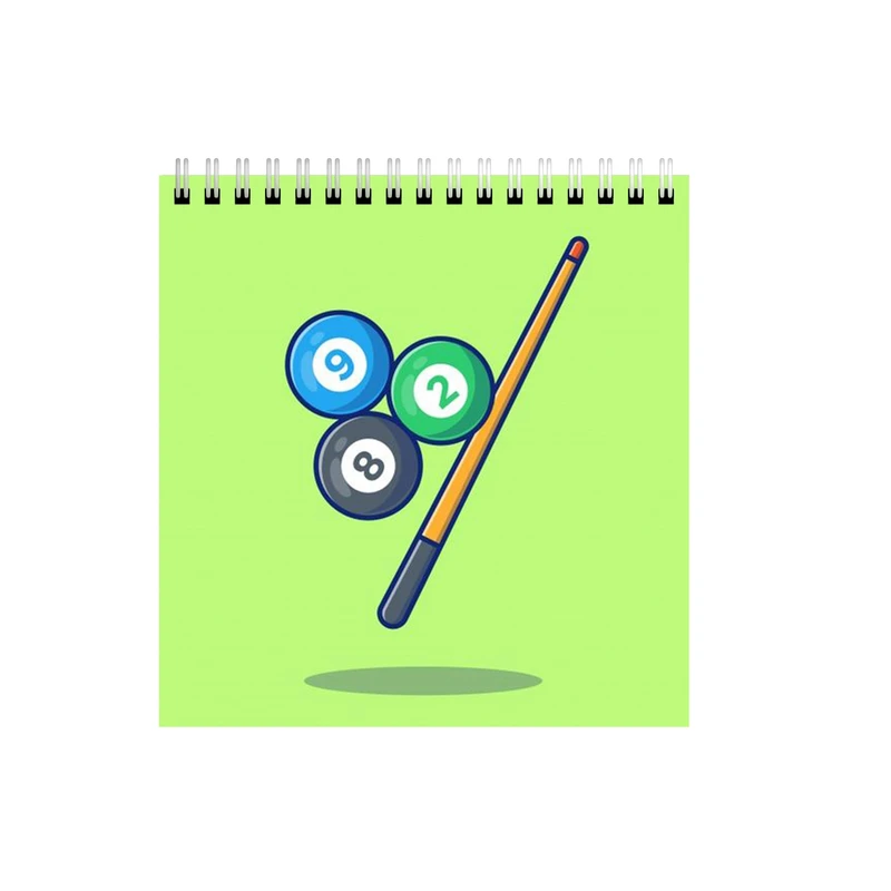 دفتر طراحی  مدل بیلیارد کد 5271029