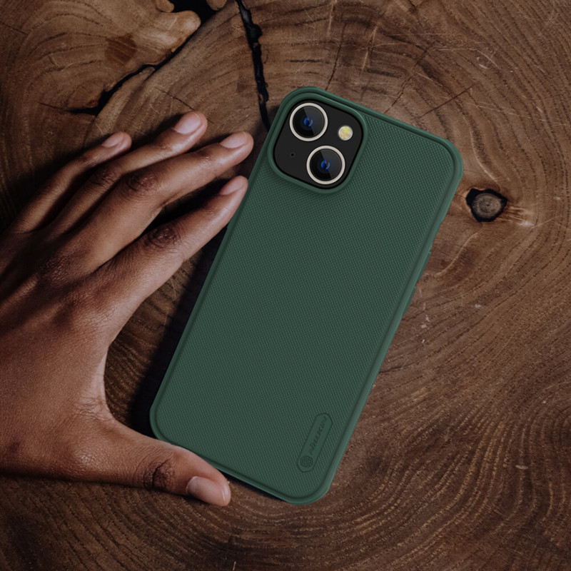 کاور نیلکین مدل Super Frosted Shield Pro مناسب برای گوشی موبایل اپل iPhone 15