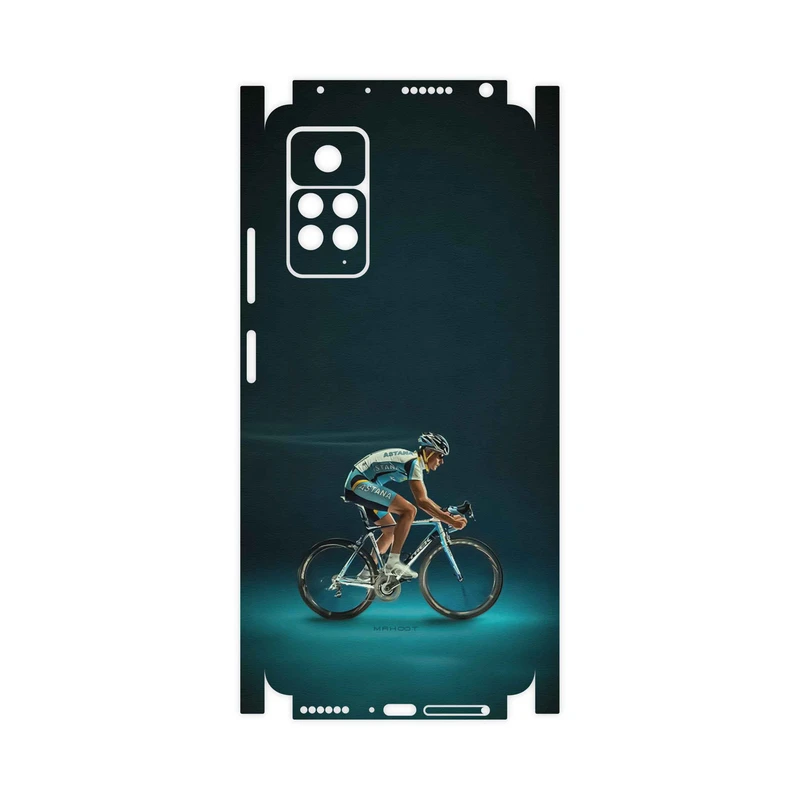 برچسب پوششی ماهوت مدل Road-cycling-FullSkin مناسب برای گوشی موبایل شیائومی Redmi Note 11 Pro